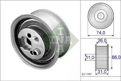 Ролик натяжной ремня ГРМ 531 0333 20, Audi A4, A6, VW Passat.