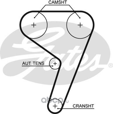 Ремень ГРМ FORD FOCUS 1.4 1.6L 16V 117з.